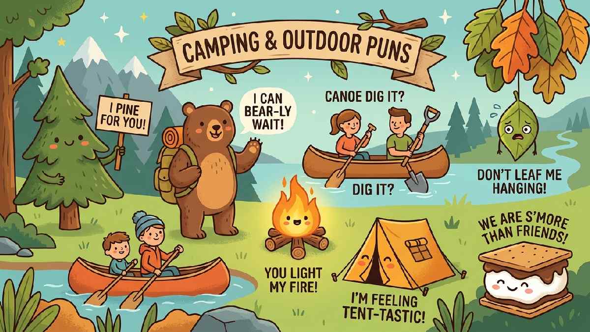 Camping & Outdoor Puns ποΈ
