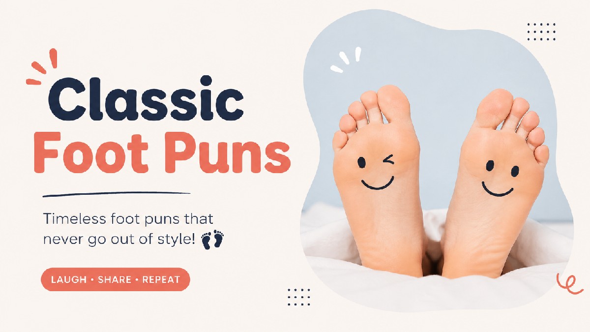 Classic Foot Puns
